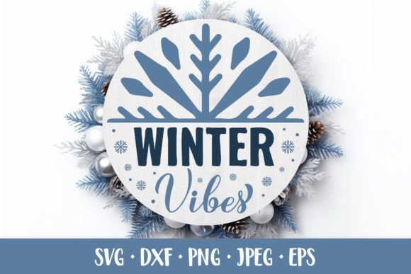 Download Winter Vibes SVG. Winter Quote. Seasonal - Premium Bundle